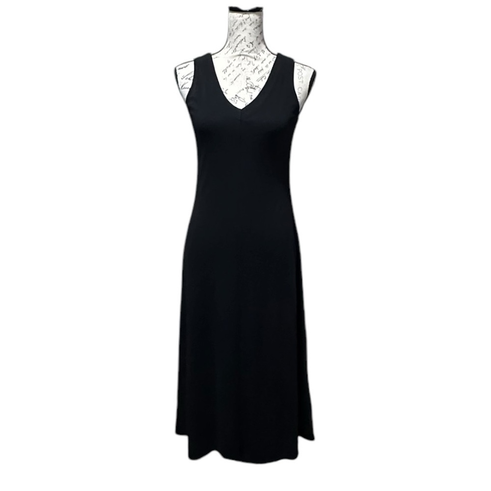 Chico's Sleeveless Black Maxi Dress Size 0